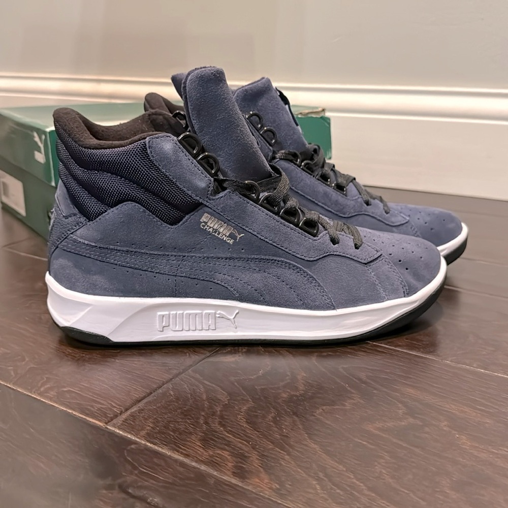 Puma blue challenge winter sneakers NIB 9